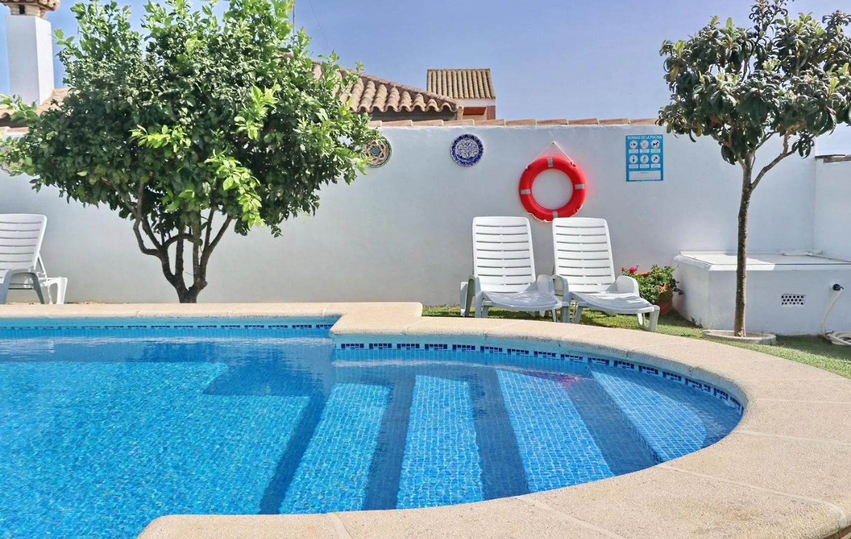 Bungalow Ramos II, con piscina compartida Conil De La Frontera Apartamento